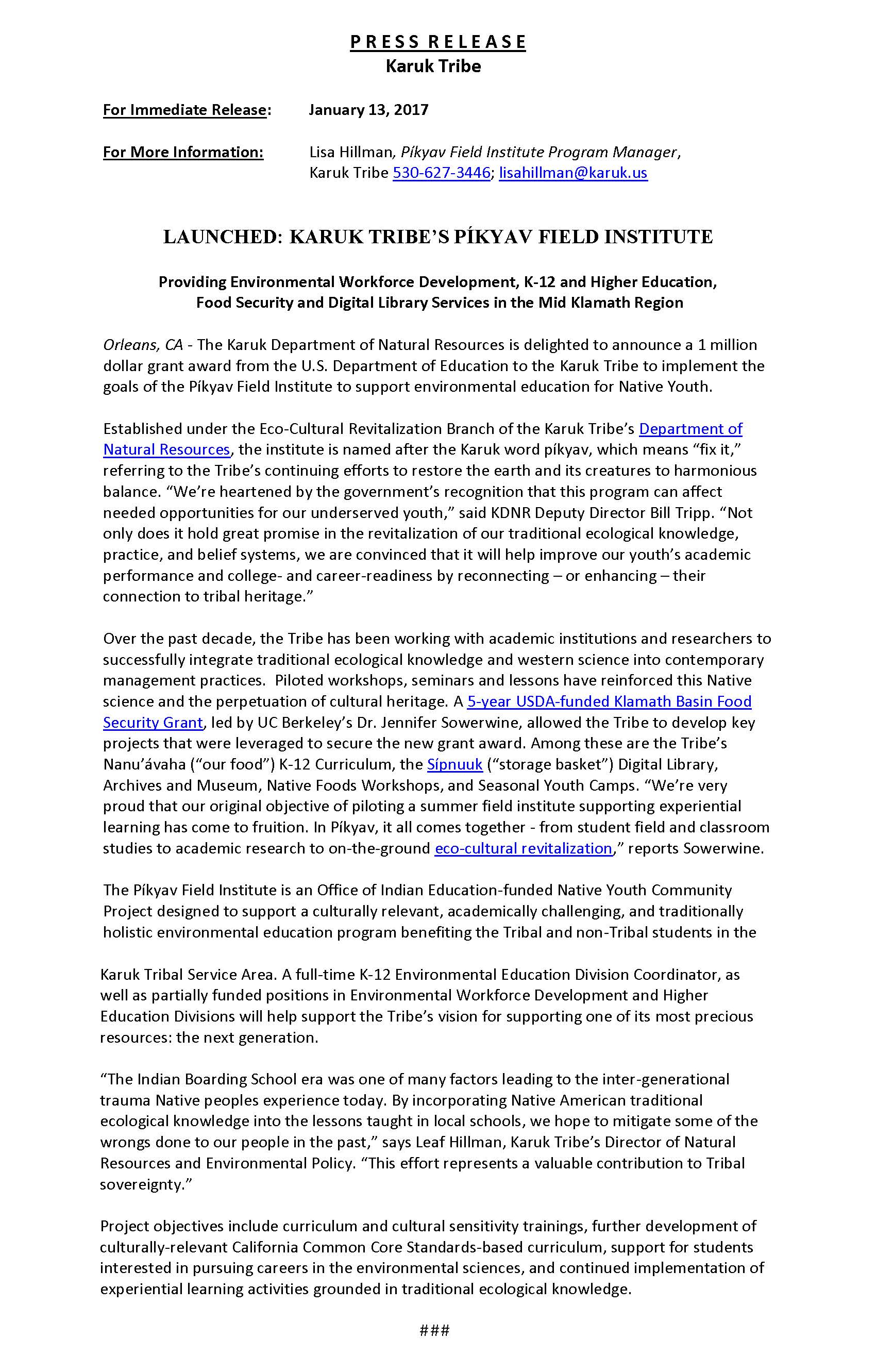 PikyavLaunchPressRelease